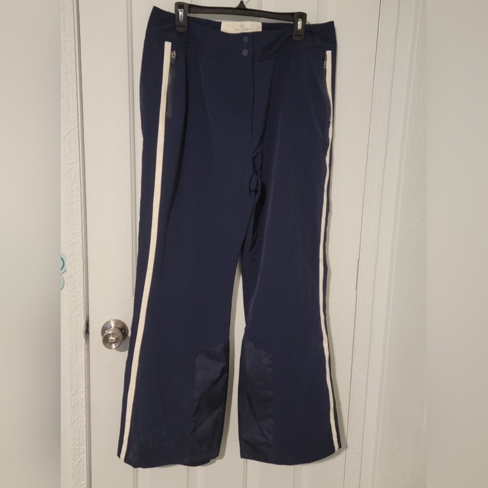 Sweaty Betty Ski Snow Pants Trousers, SIZE XL Navy (NO BELT)